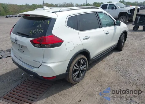 2017 Nissan Rogue Sl z USA, uszkodzony, nr VIN 5N1AT2MV7HC794711